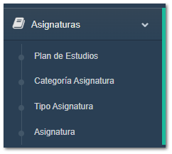 5.2. Asignaturas