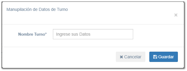 5.3.1. Turno
